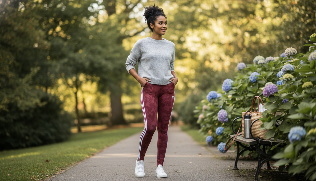 Adidas Bordeaux Printed Leggings: Fit, Style, Care