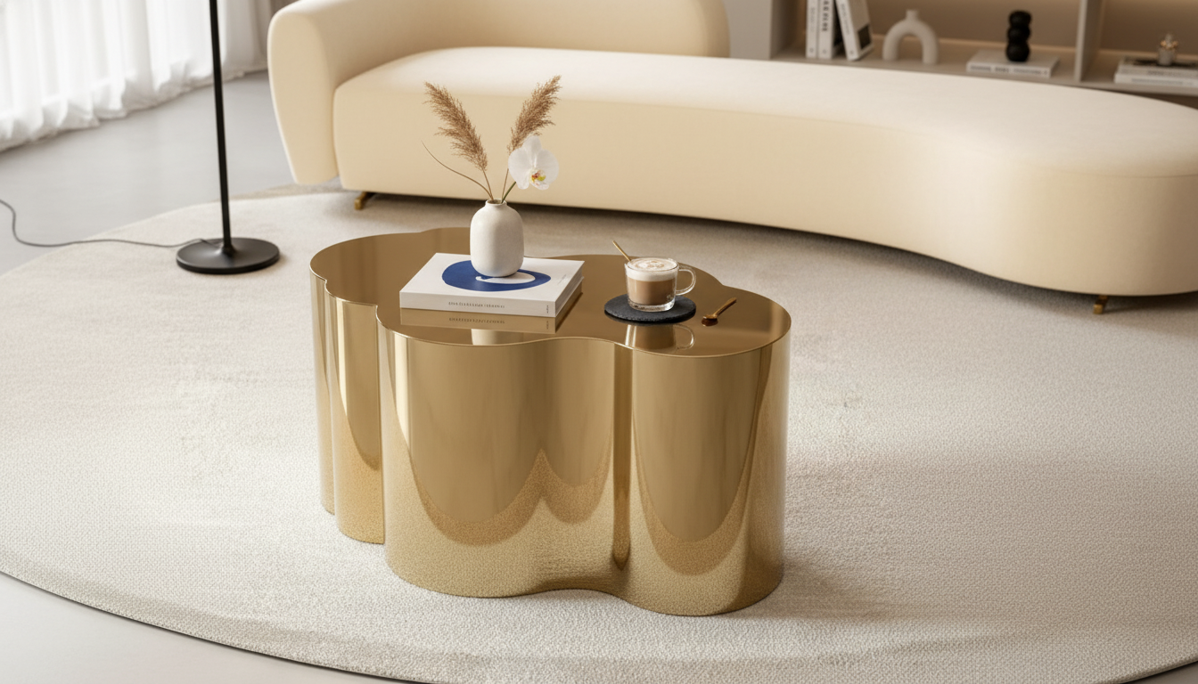 Gold Stainless Steel Coffee Table: Modern Styling Guide