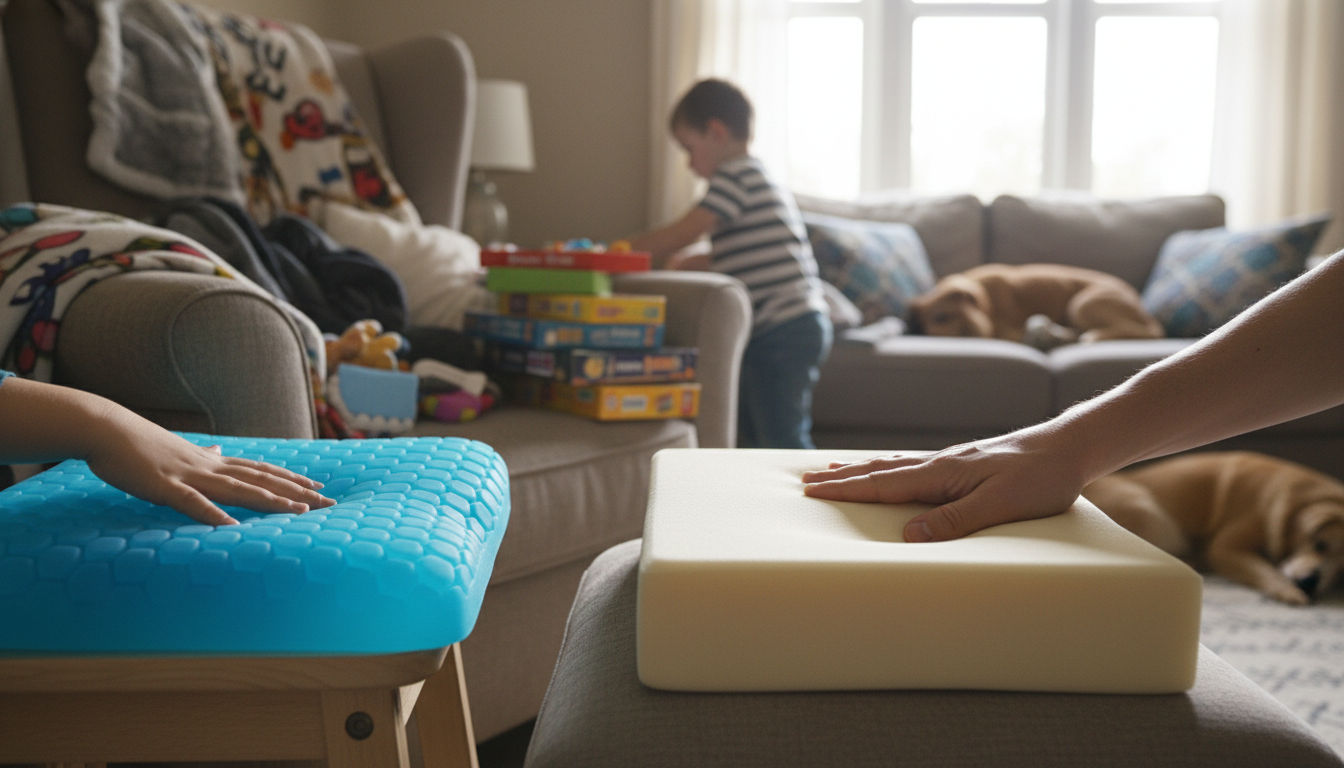 Gel vs Memory Foam Seat Cushions: Key Differences
