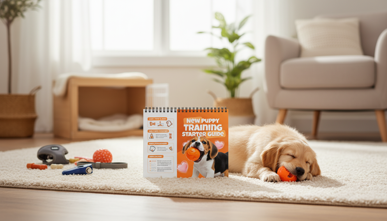 4-Week Puppy Training Routine: Potty, Crate, Commands