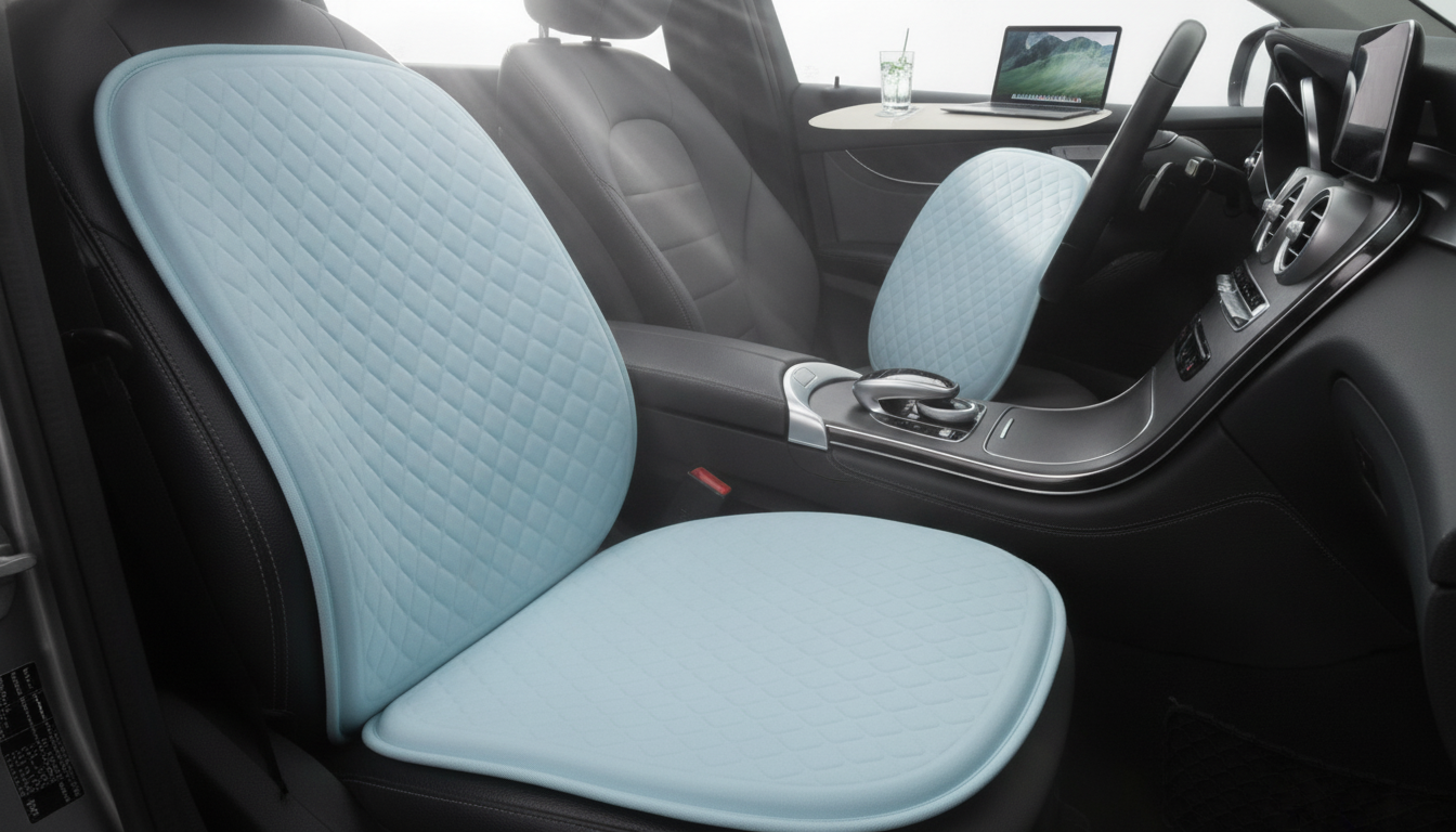 Cooling Gel Seat Cushion for Cars & Office Chairs