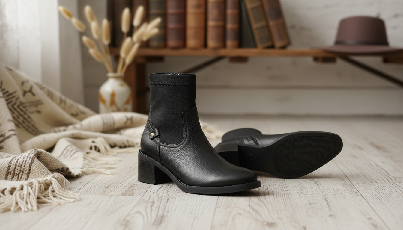Genuine Leather Pointed-Toe Western Ankle Boots Guide