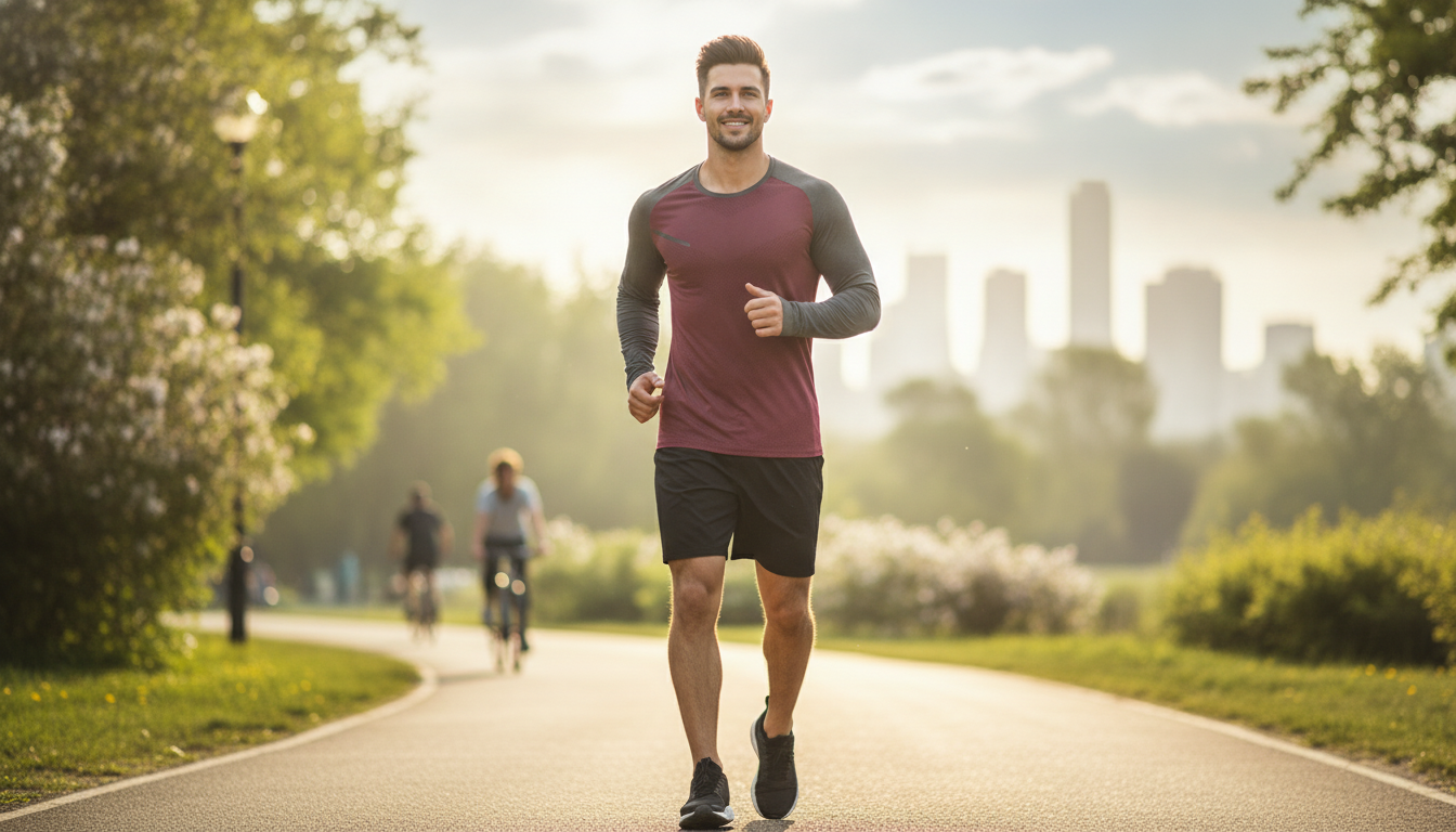 Men’s Quick-Dry Long Sleeve Gym Tee: Fit & Fabric Guide