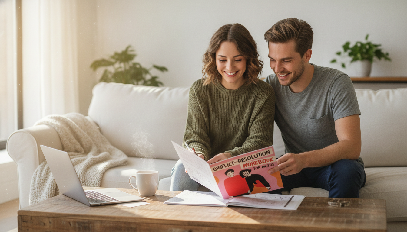 Printable Couples Conflict Workbook for Calmer Arguments