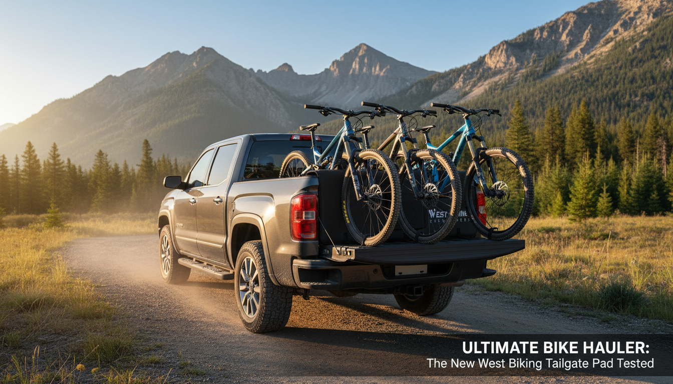 Tailgate Pad for Pickup Trucks: Carry 2 or 5 Bikes Safely