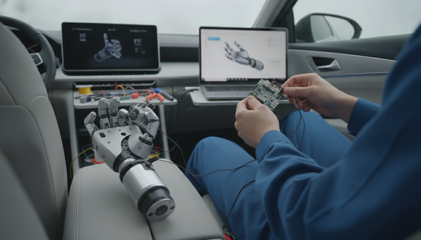 How Robotic Hands Are Made: Design, Motors, Sensors