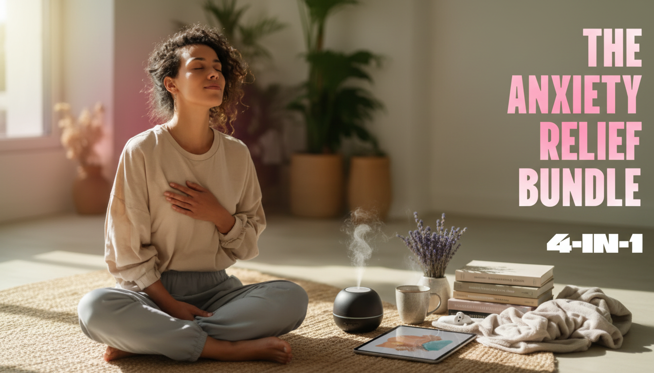 Start The Anxiety Relief Bundle: A 2-Minute First Step