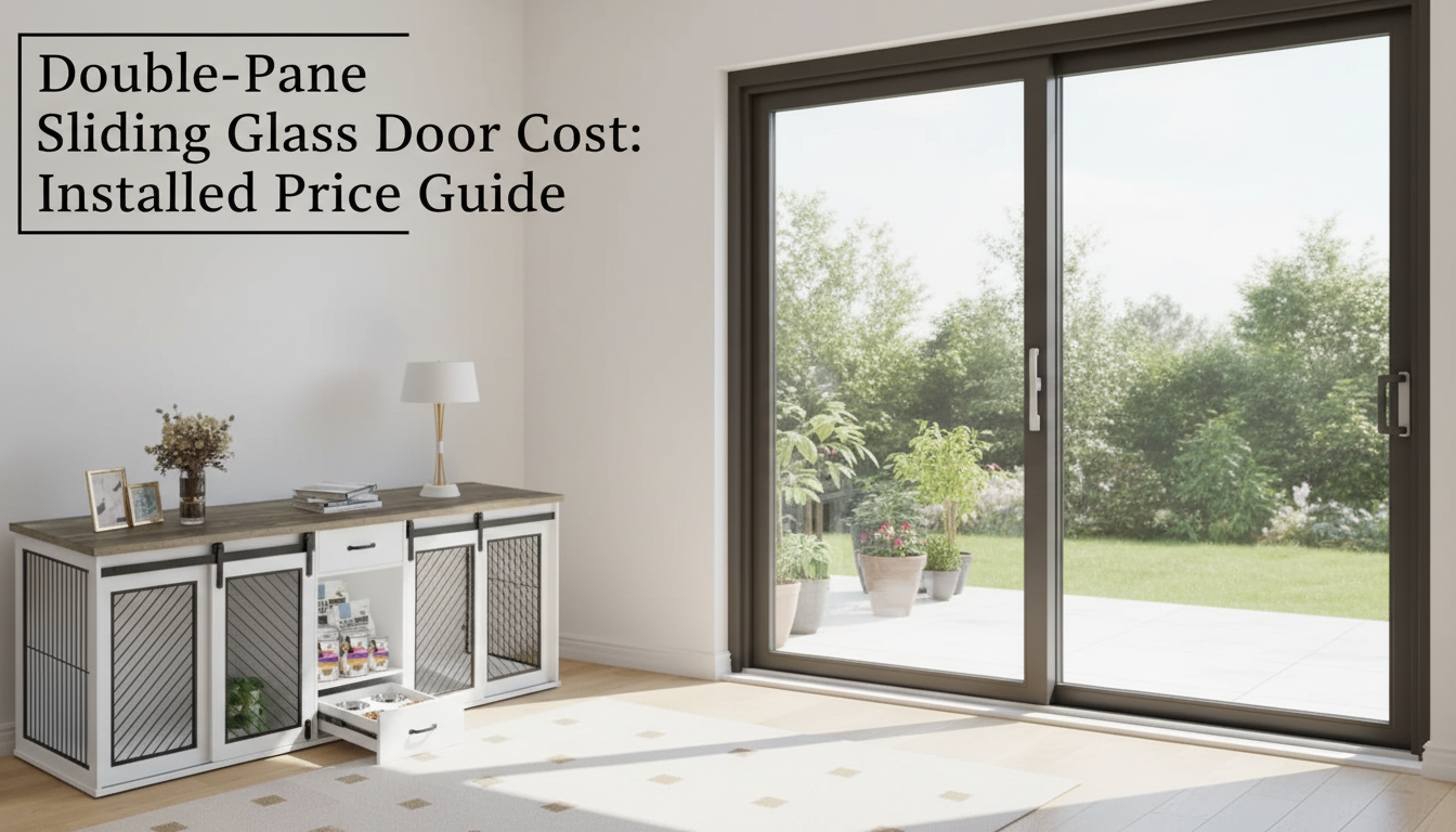 Double-Pane Sliding Glass Door Cost: Installed Price Guide