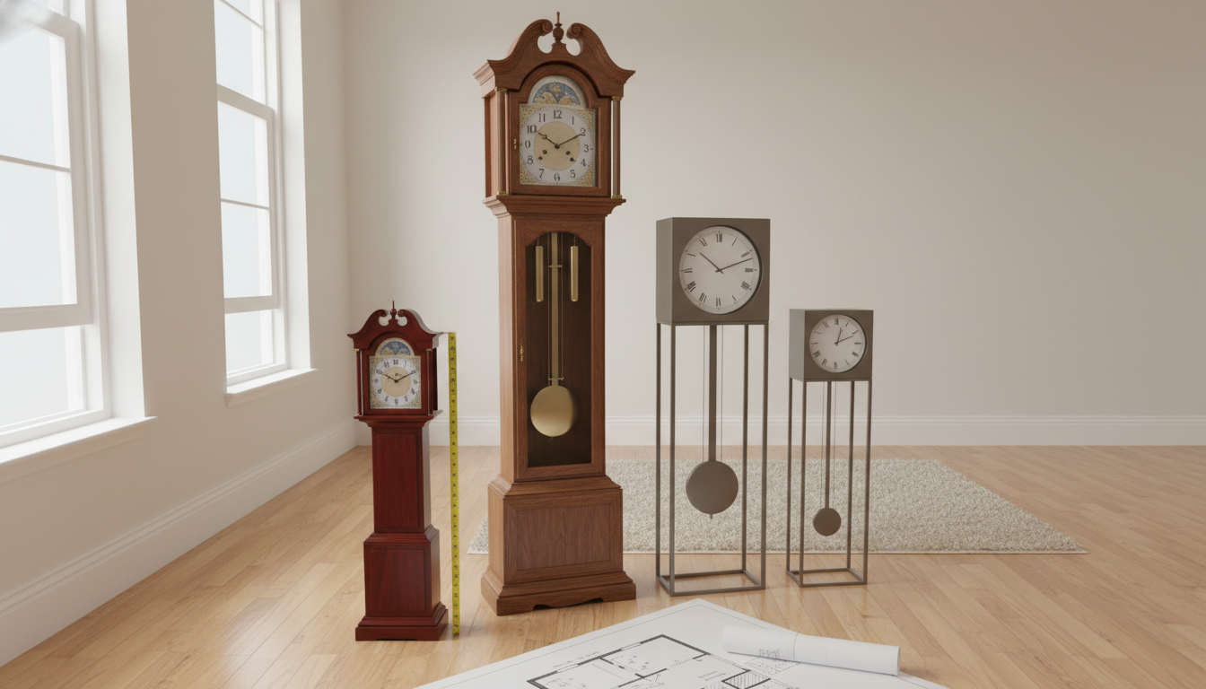 Standing Pendulum Clock Height & Best Room Size Guide