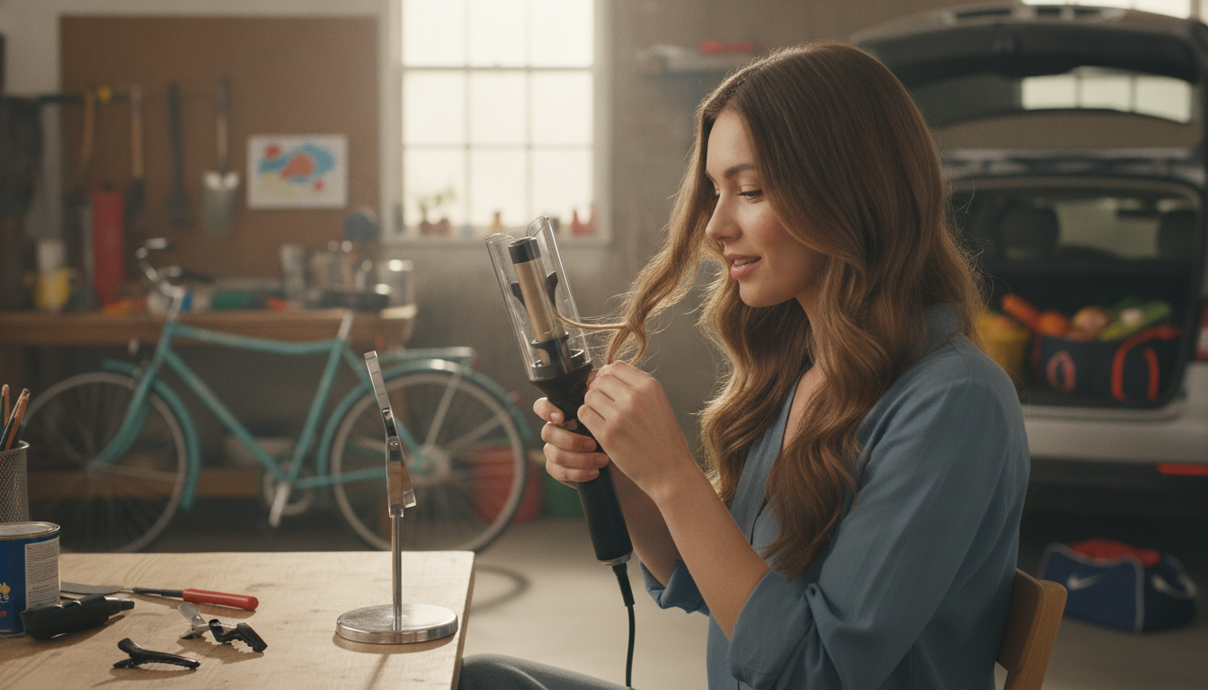 Automatic Ceramic Hair Curler: Step-by-Step How-To