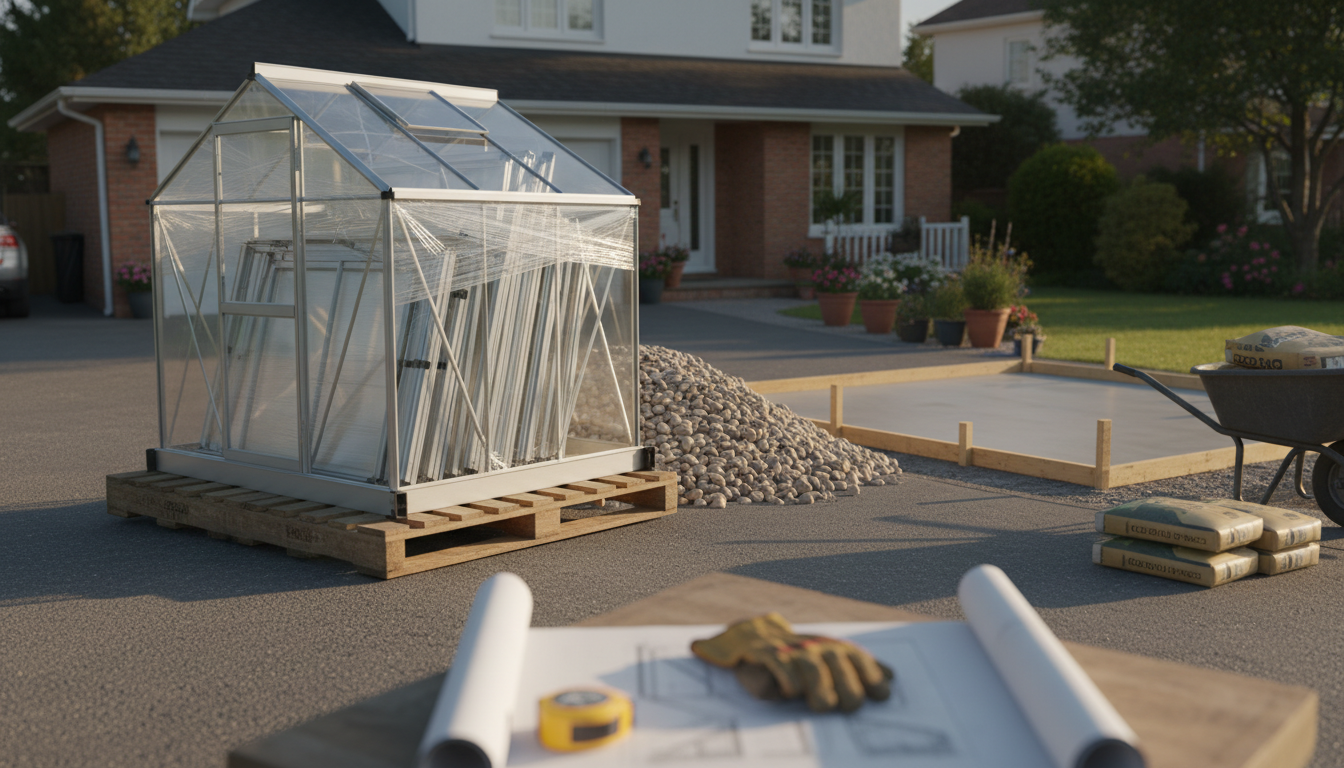 Best Foundation for an 8x14 Polycarbonate Greenhouse