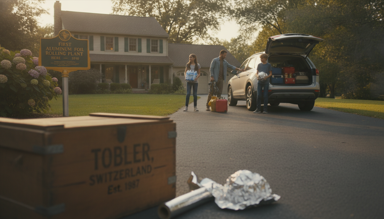 First Aluminum Foil Rolling Plant: Switzerland’s Origin