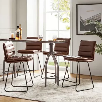 Comfortable Kitchen Counter Height: Standard 36 Inches